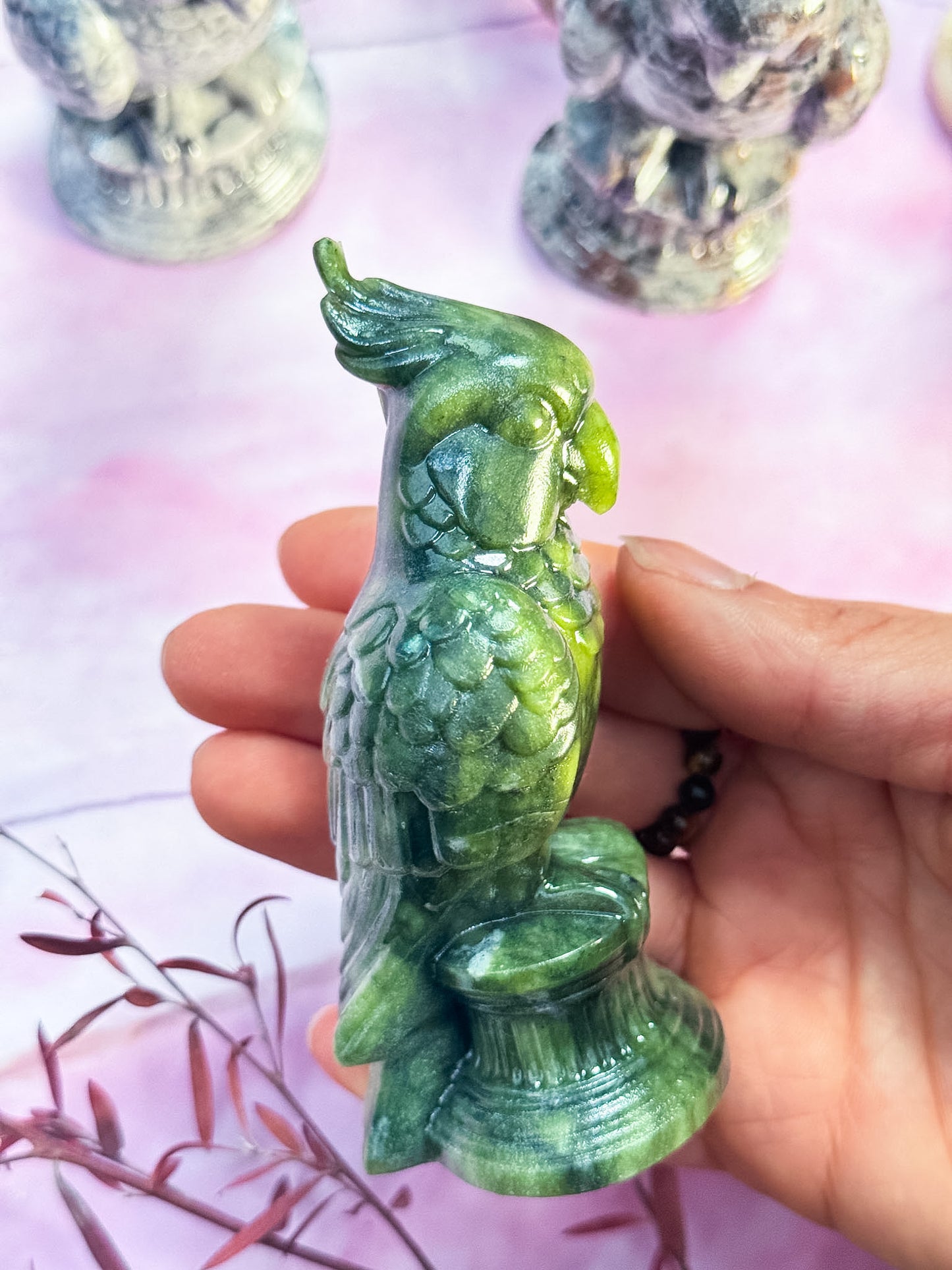 Parrot Carving