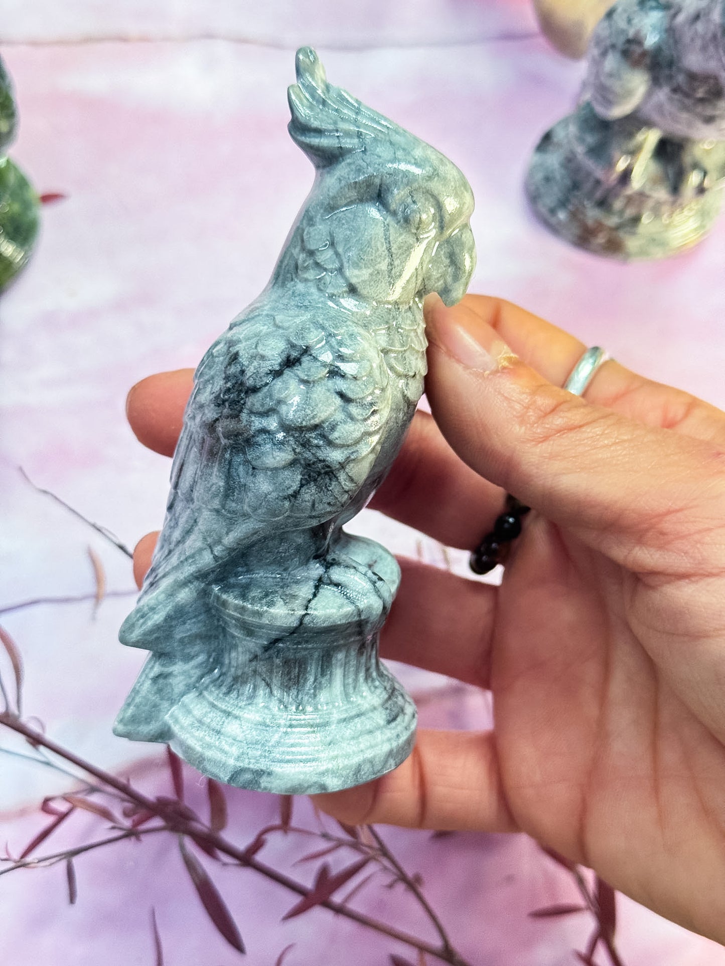 Parrot Carving