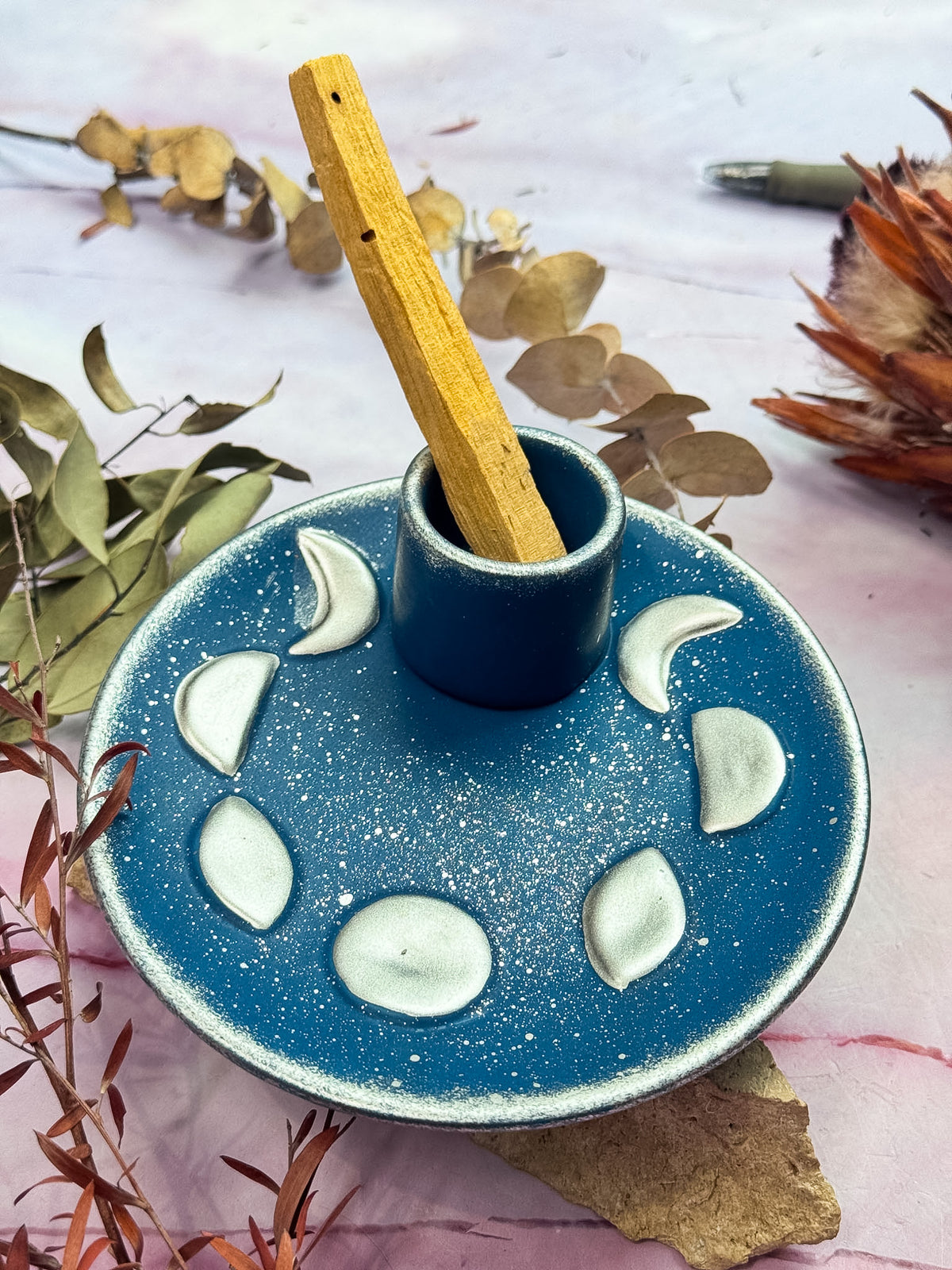 Palo Santo and Sage Moon Phase Holders