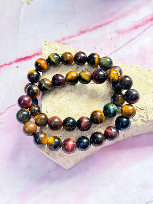 Mixed Tigers Eye Bracelets