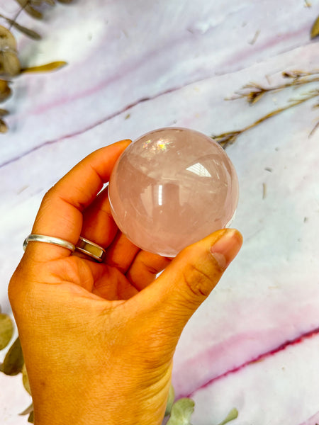 Rose Quartz Sphere