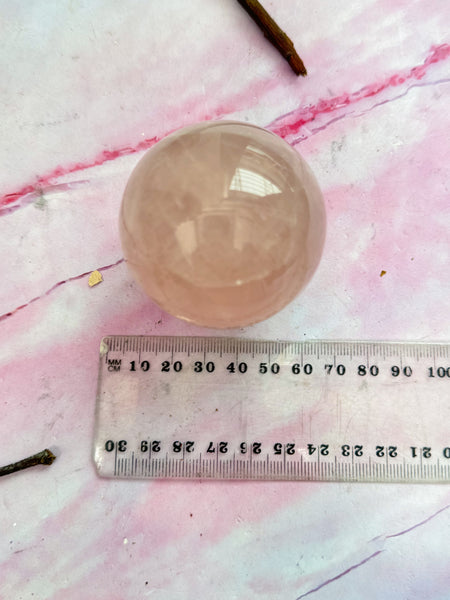 Rose Quartz Sphere