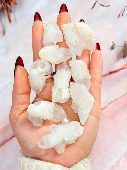 Sugar Pineapple Quartz Clusters