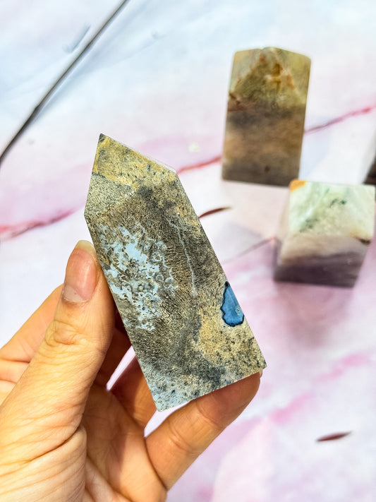 Rutilated Agate Points