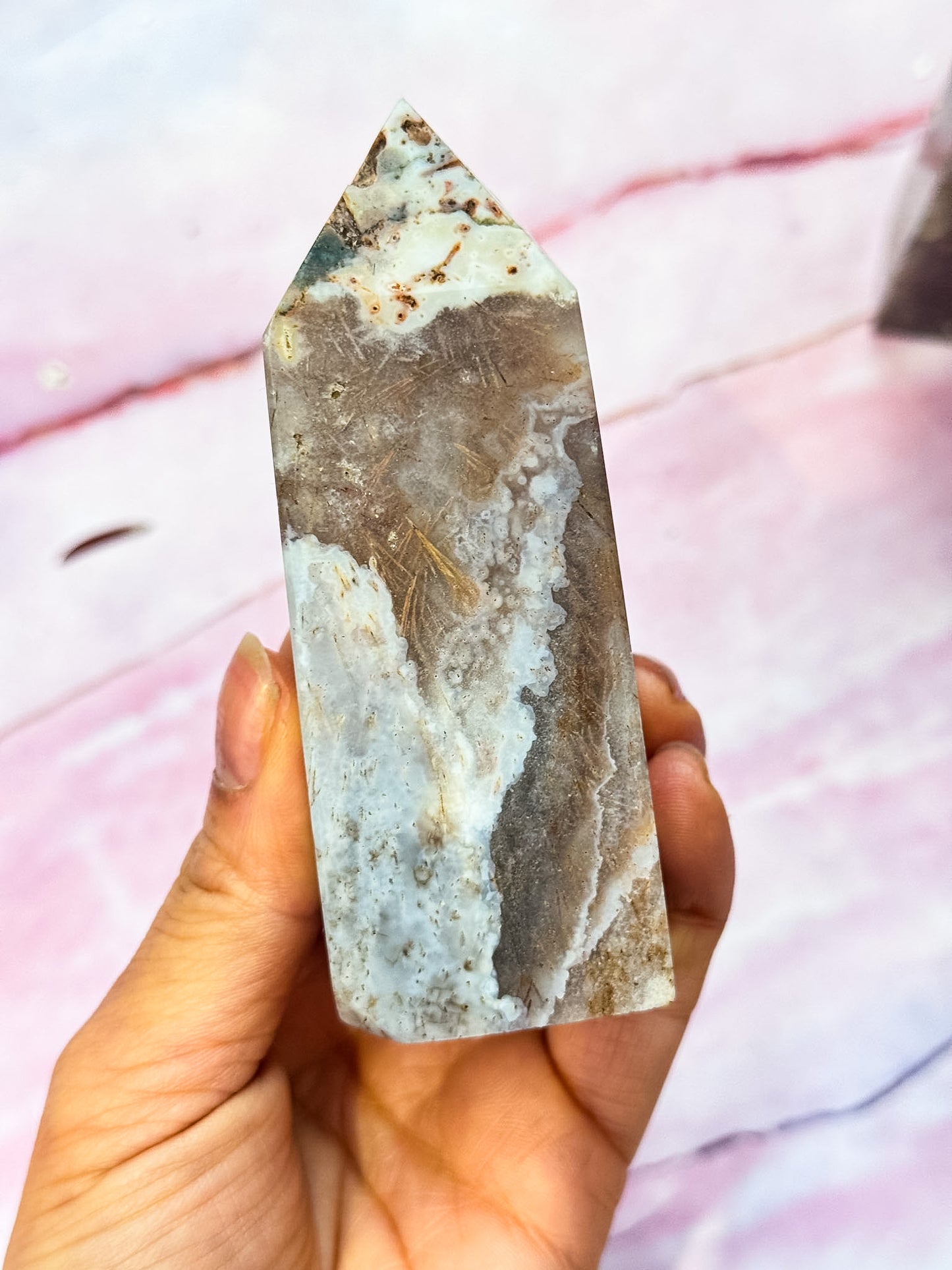 Rutilated Agate Points