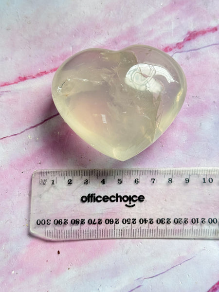 Girasol Quartz Heart