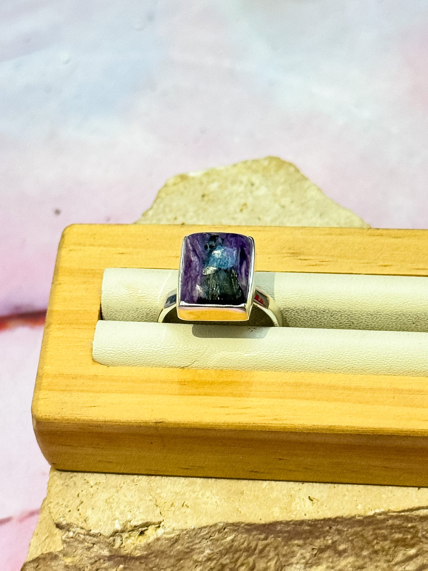 Charoite Ring - 6.5