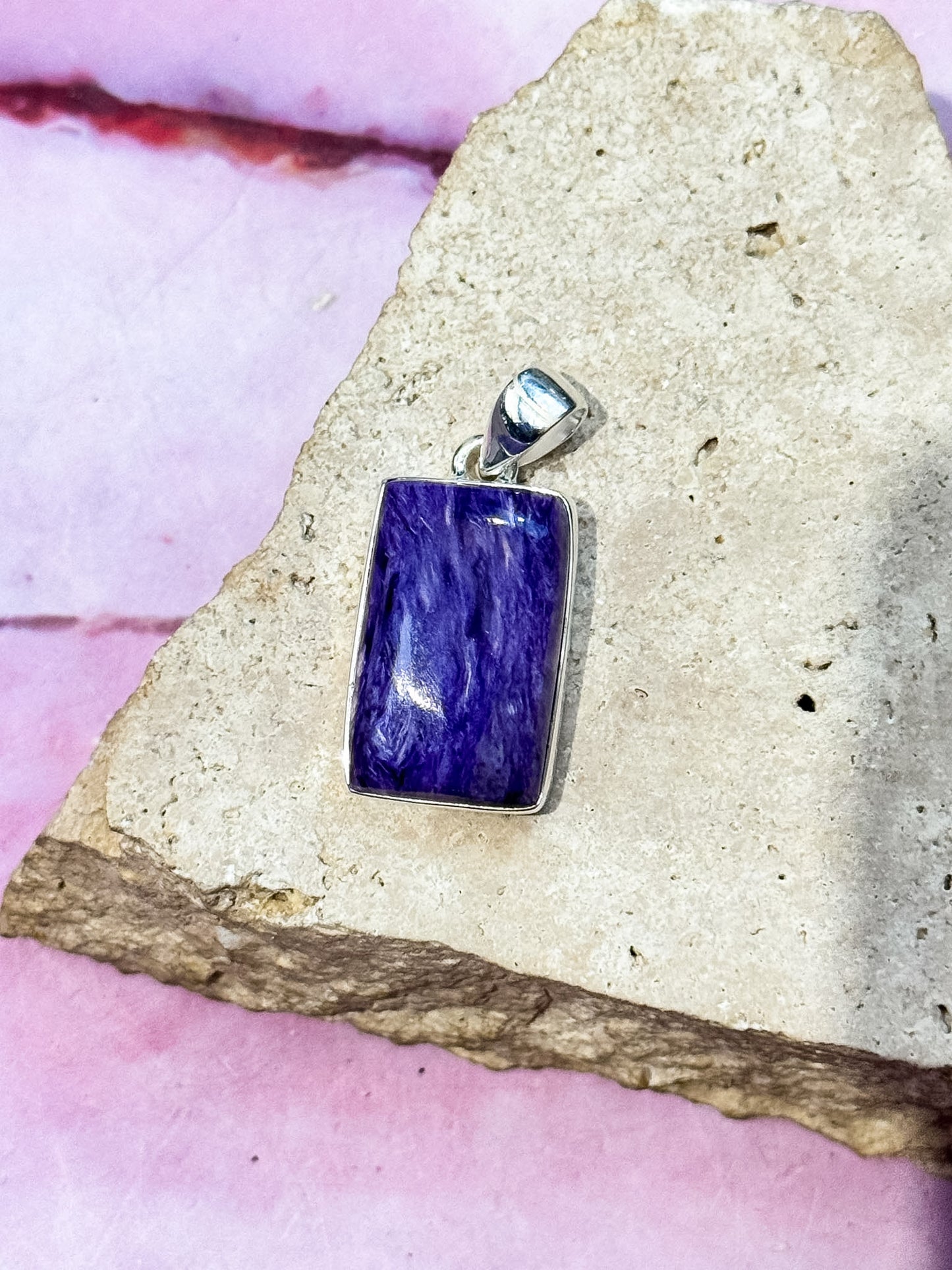 Charoite Pendants