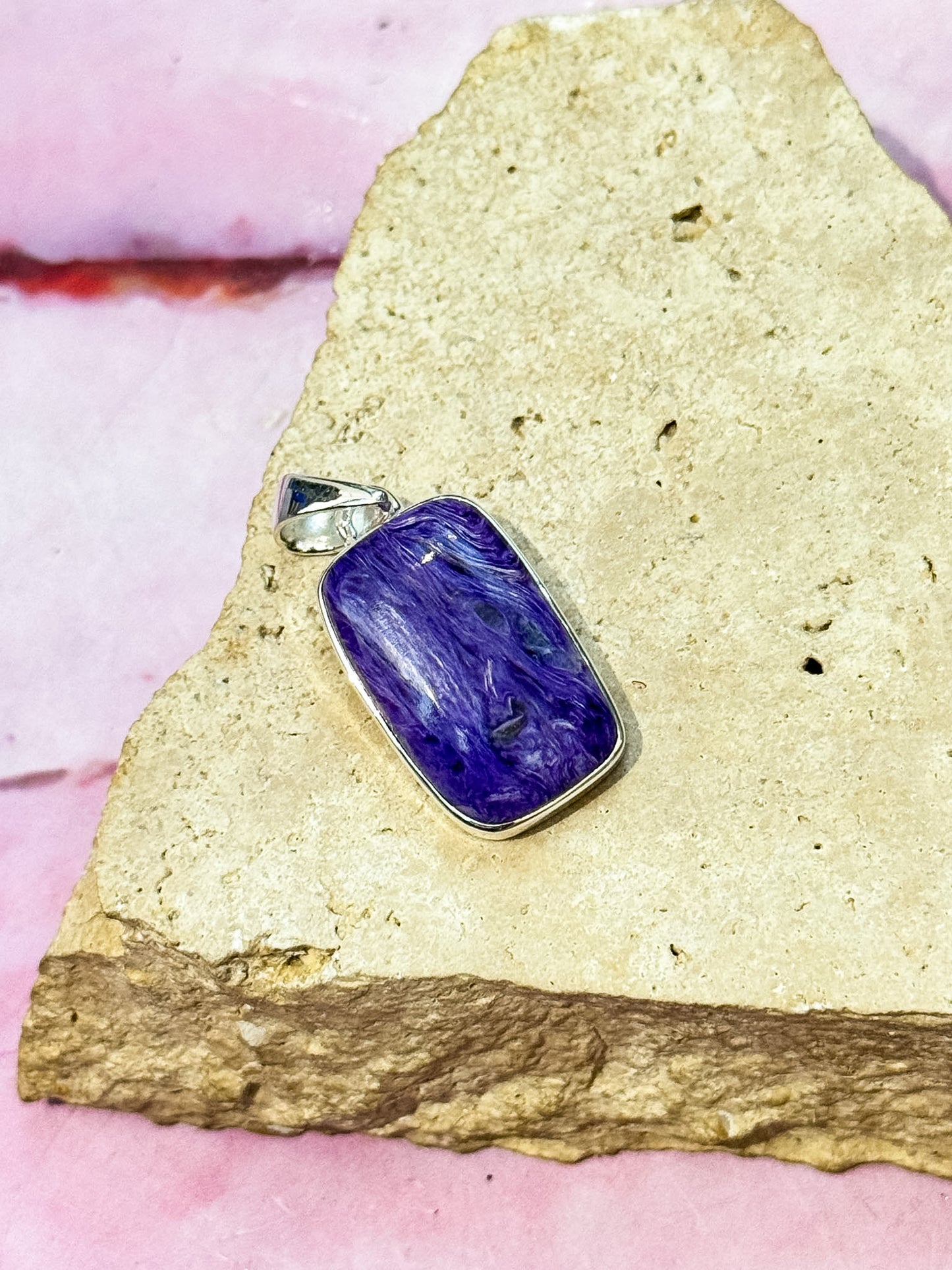 Charoite Pendants