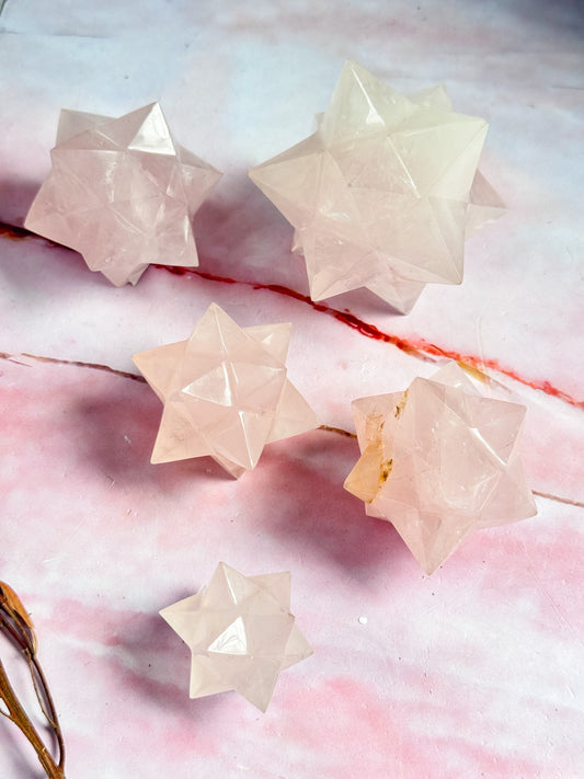 Rose Quartz Merkabah
