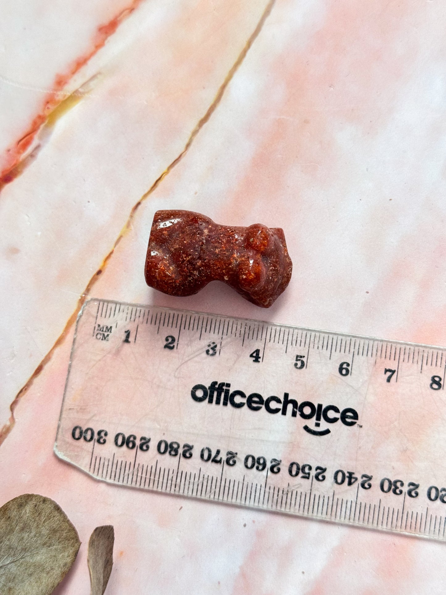 Strawberry Quartz Mini Torso Carvings