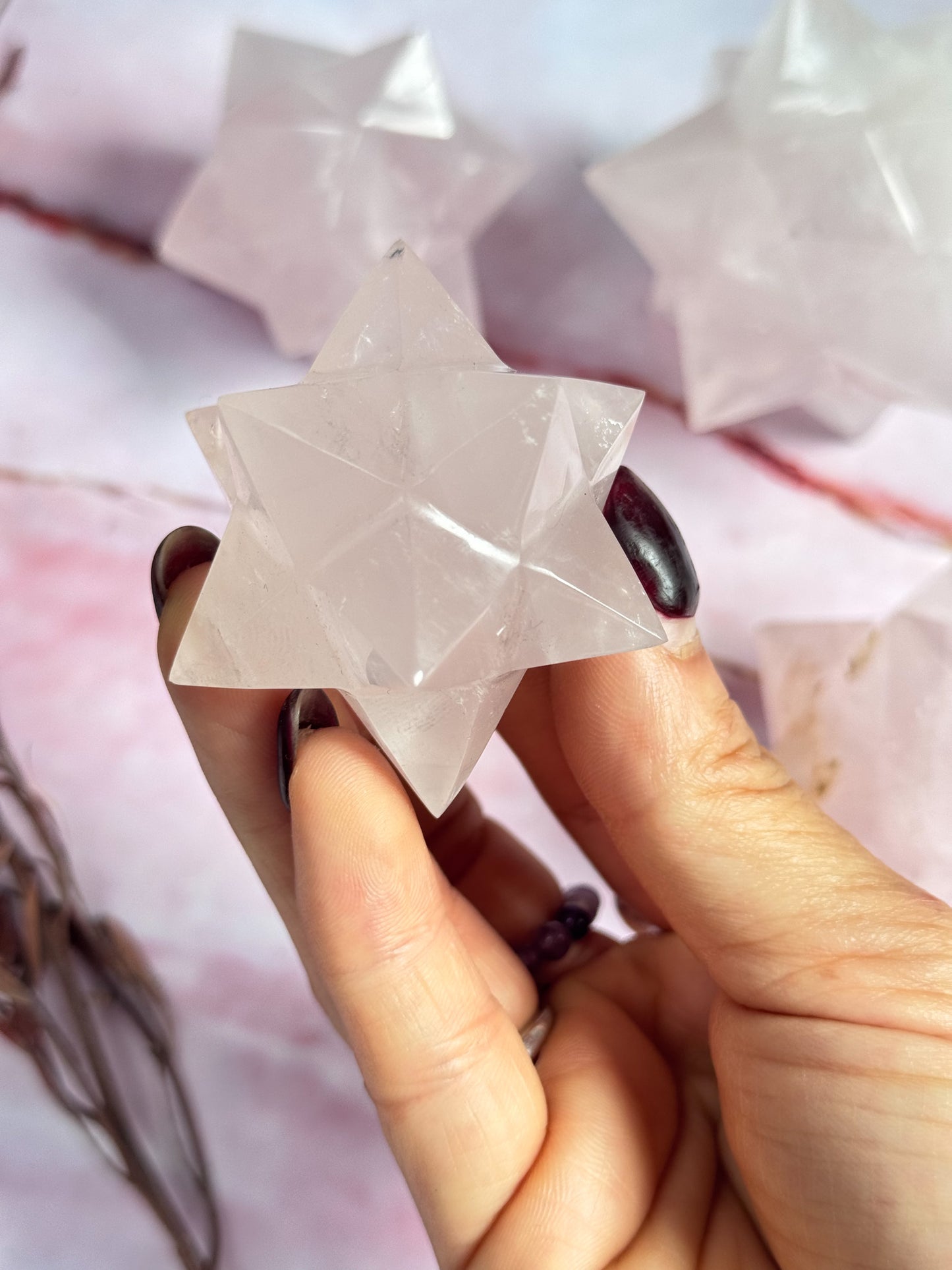 Rose Quartz Merkabah