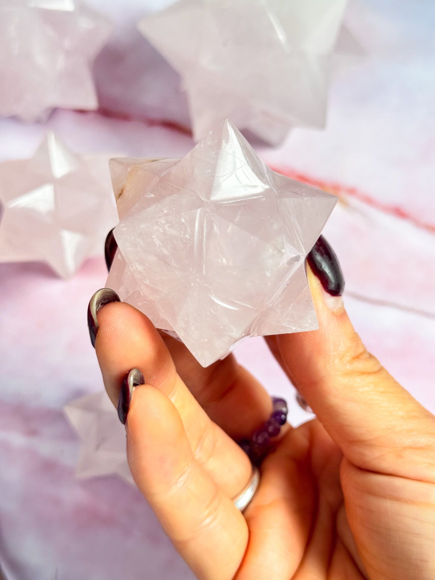 Rose Quartz Merkabah