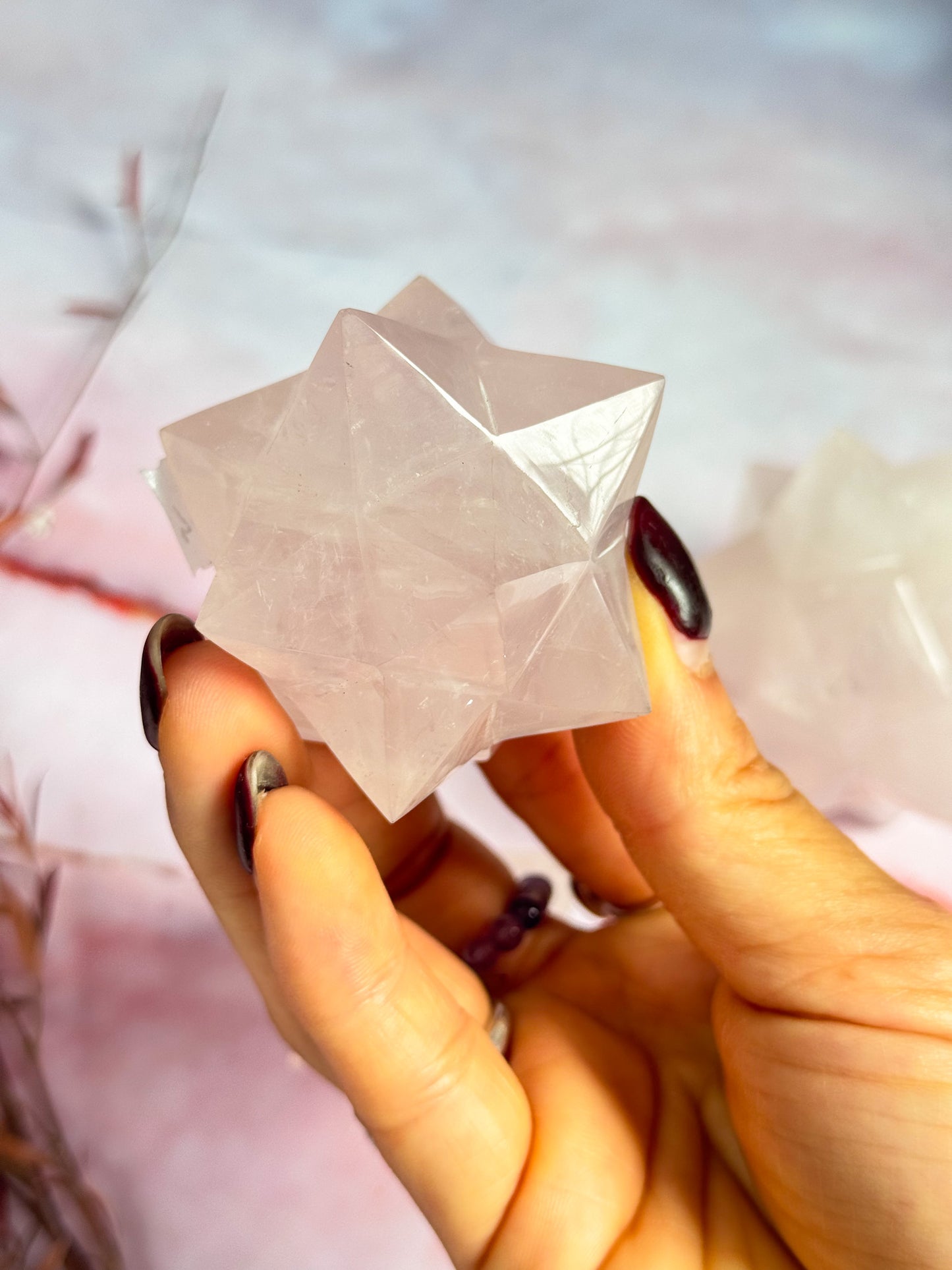 Rose Quartz Merkabah