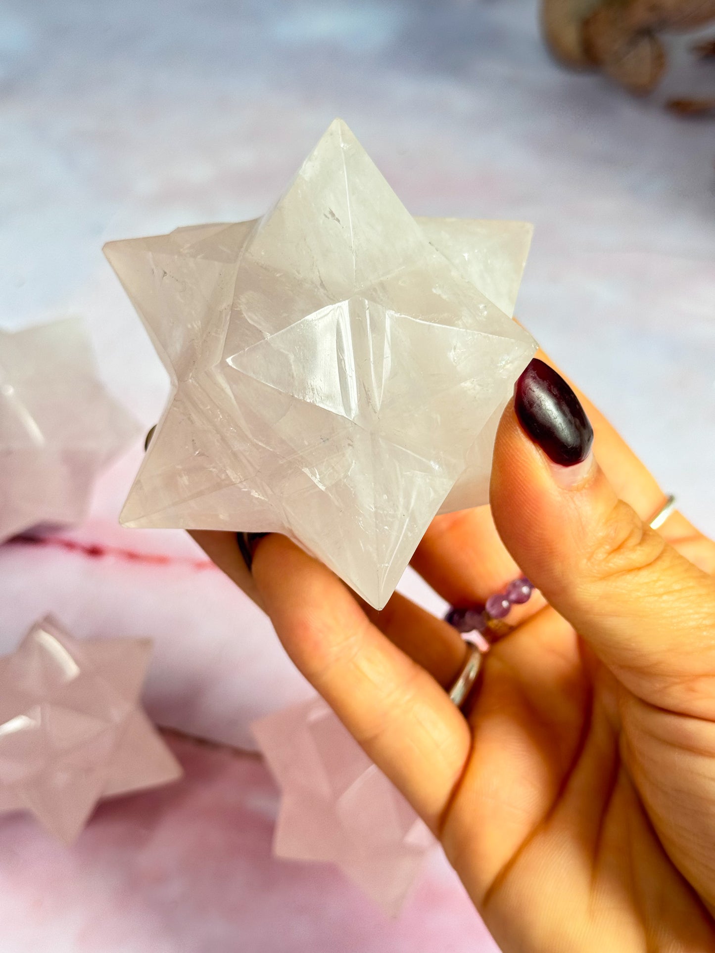 Rose Quartz Merkabah