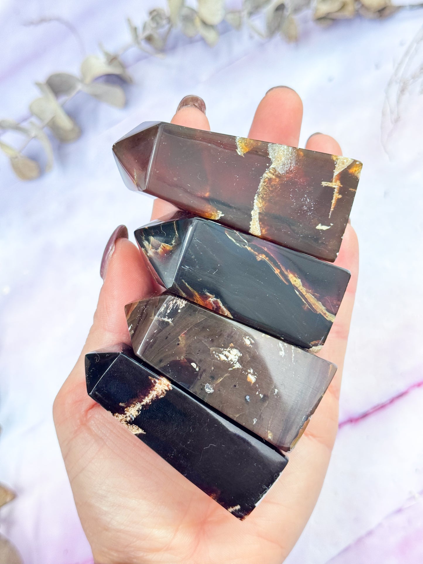 Blue Amber Points
