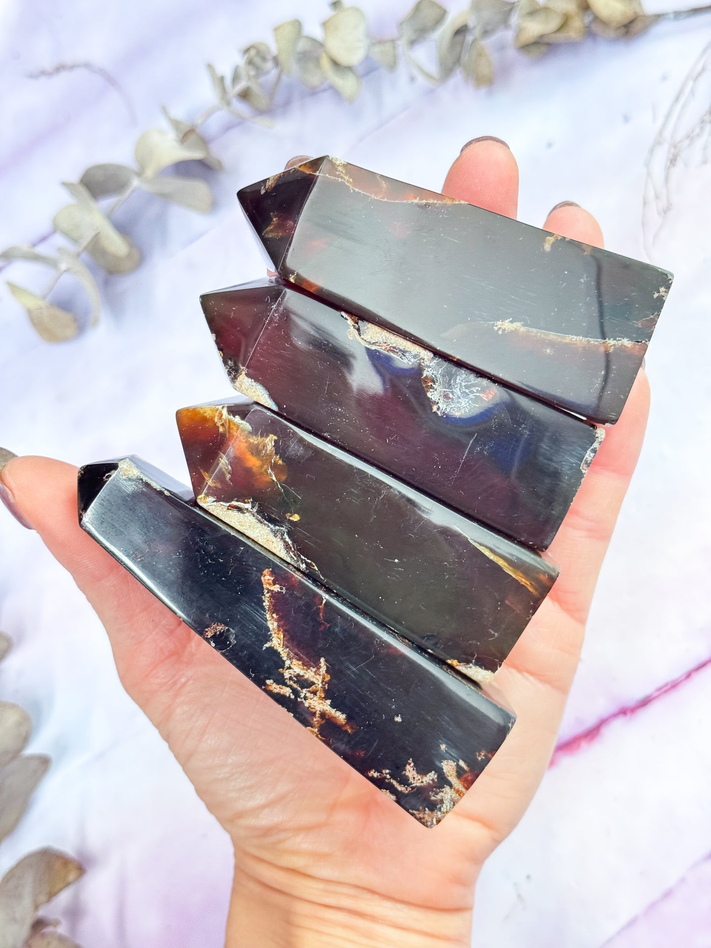 Blue Amber Points