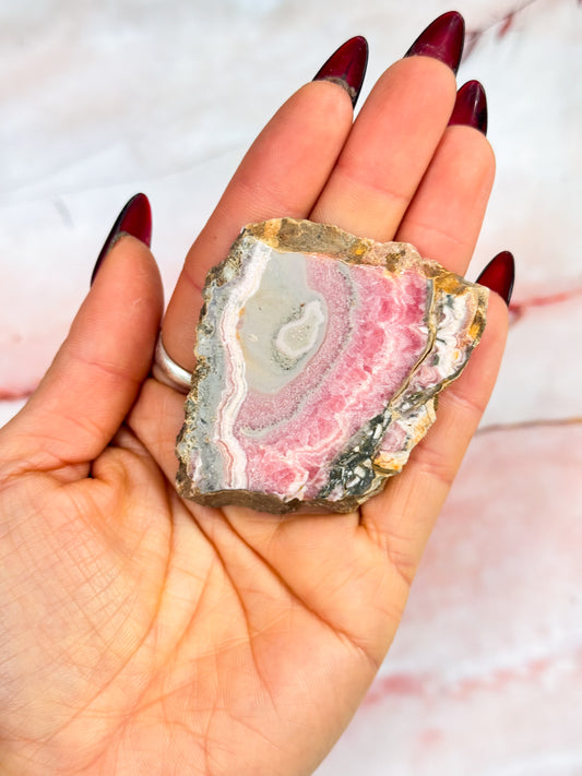 Rhodochrosite Slices