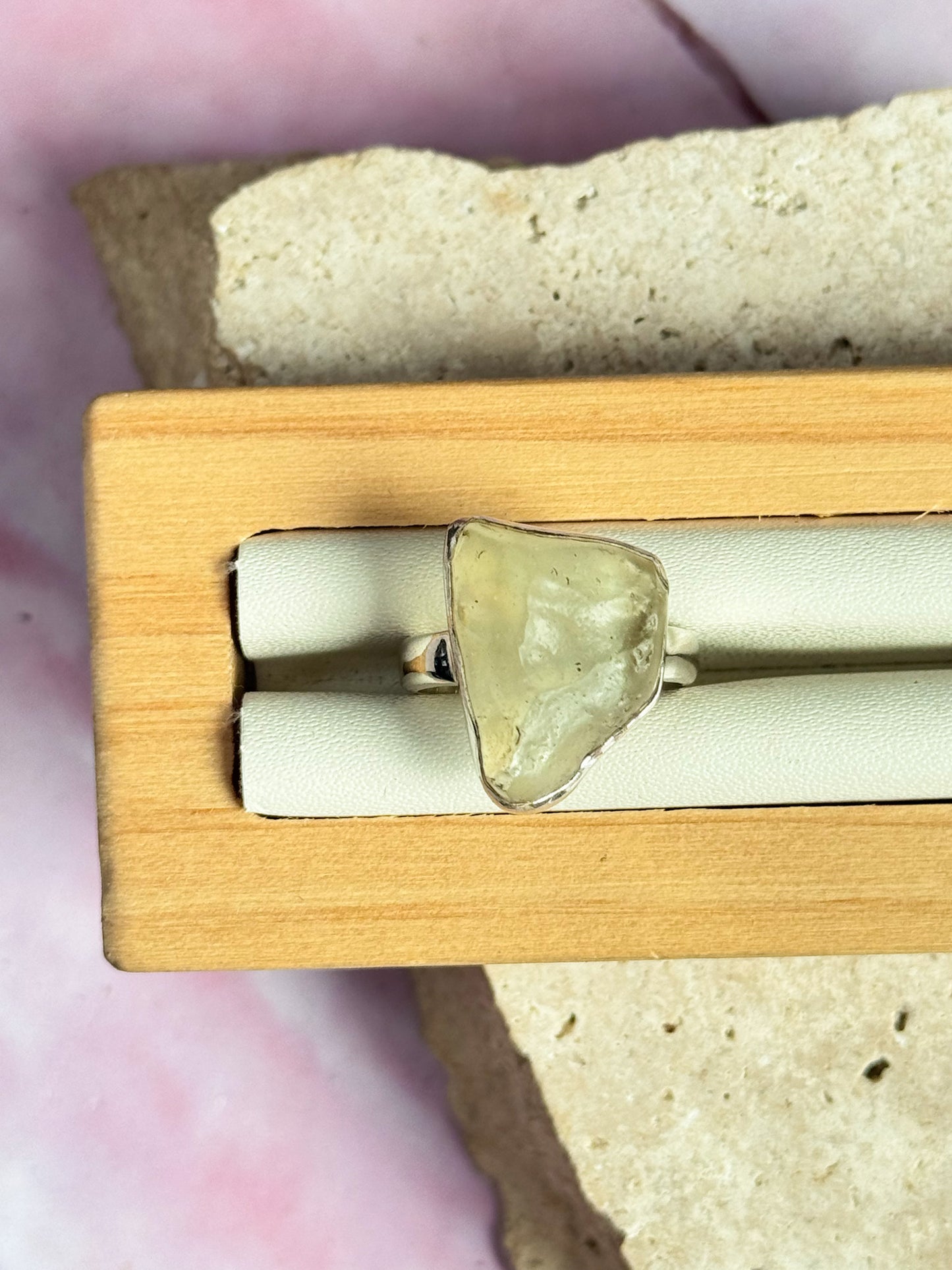 Libyan Desert Glass Rings
