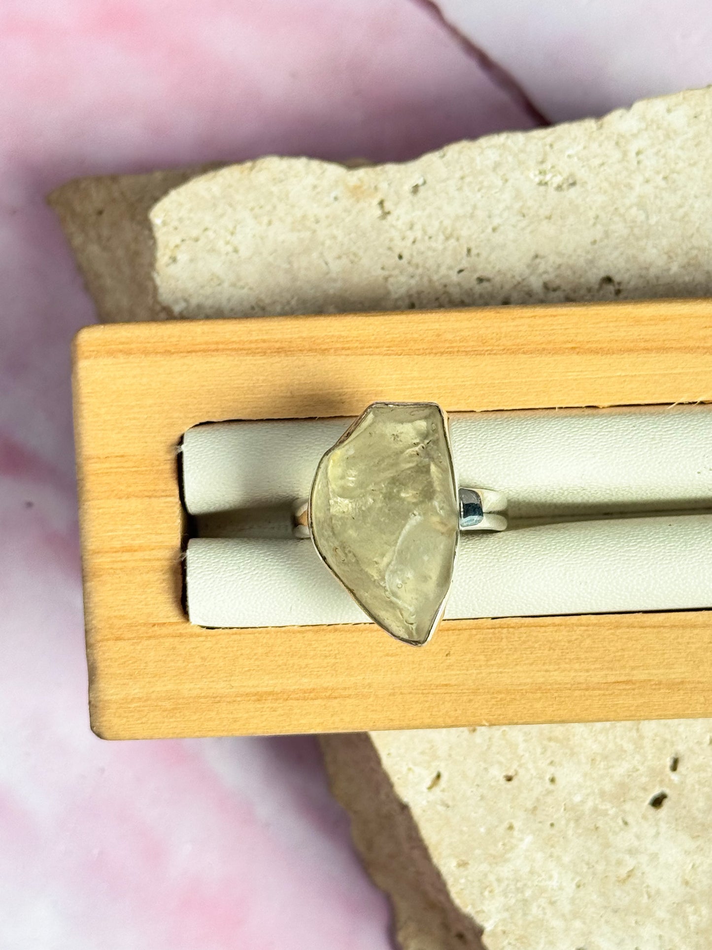 Libyan Desert Glass Rings