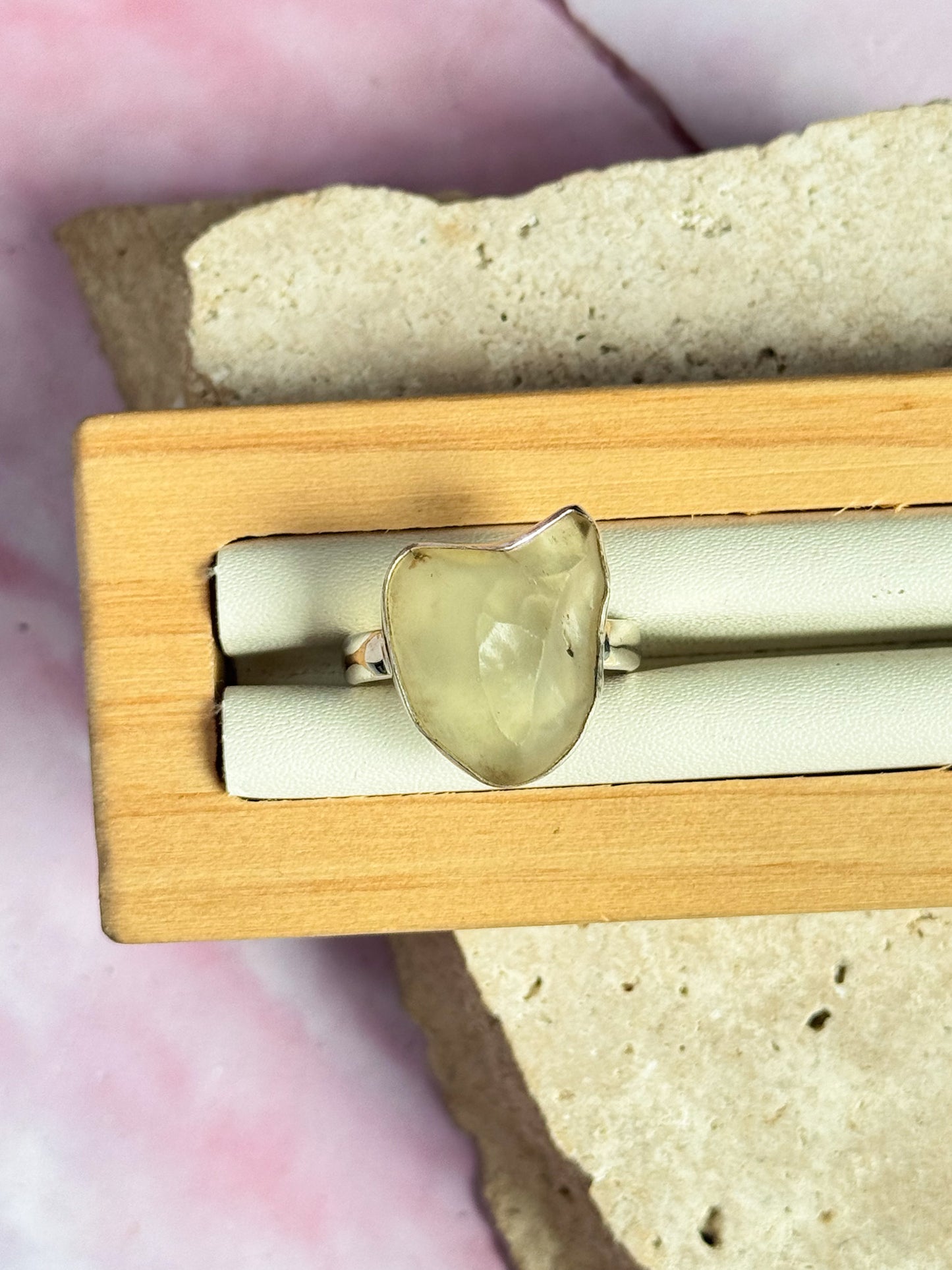 Libyan Desert Glass Rings