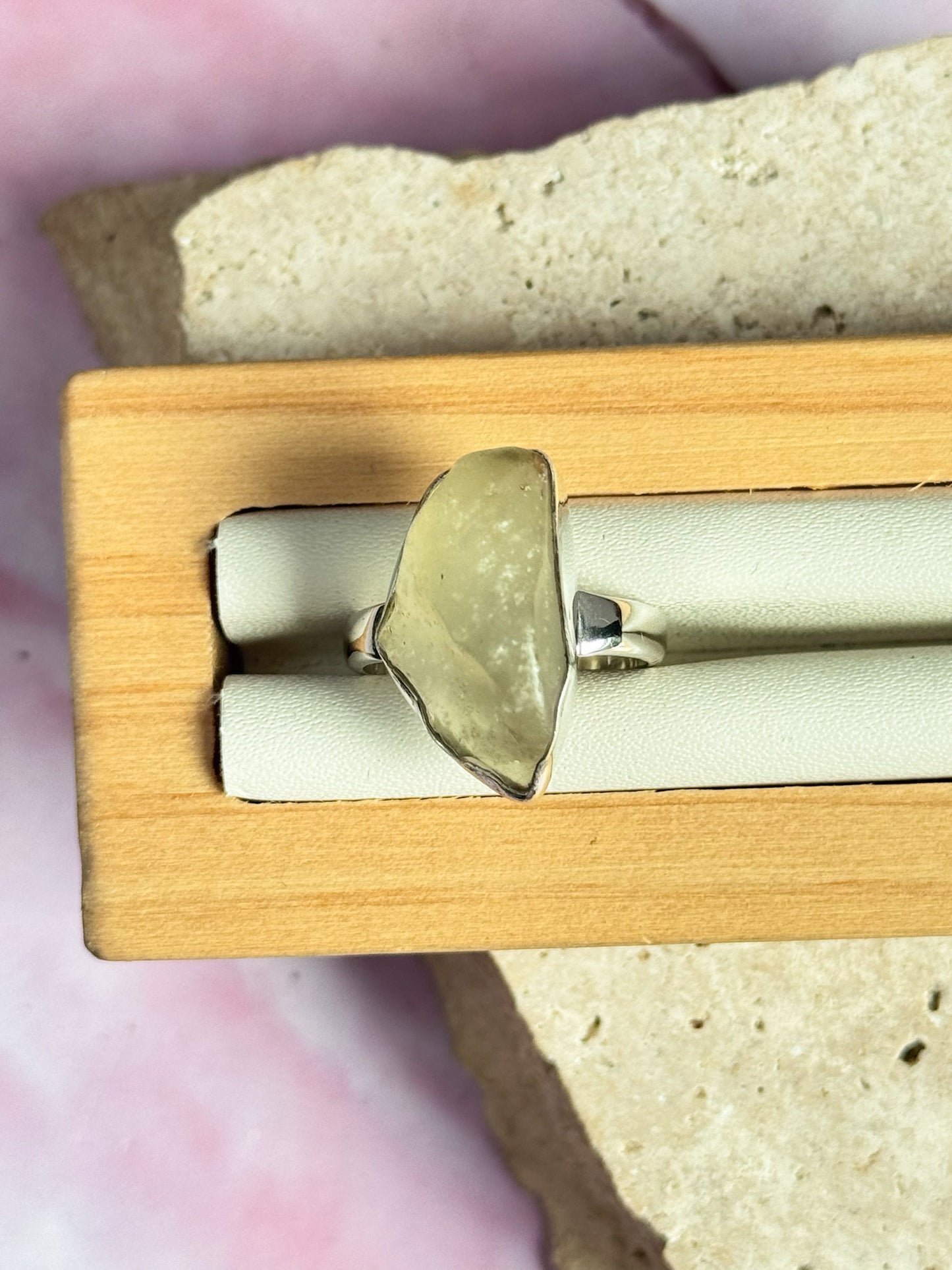 Libyan Desert Glass Rings