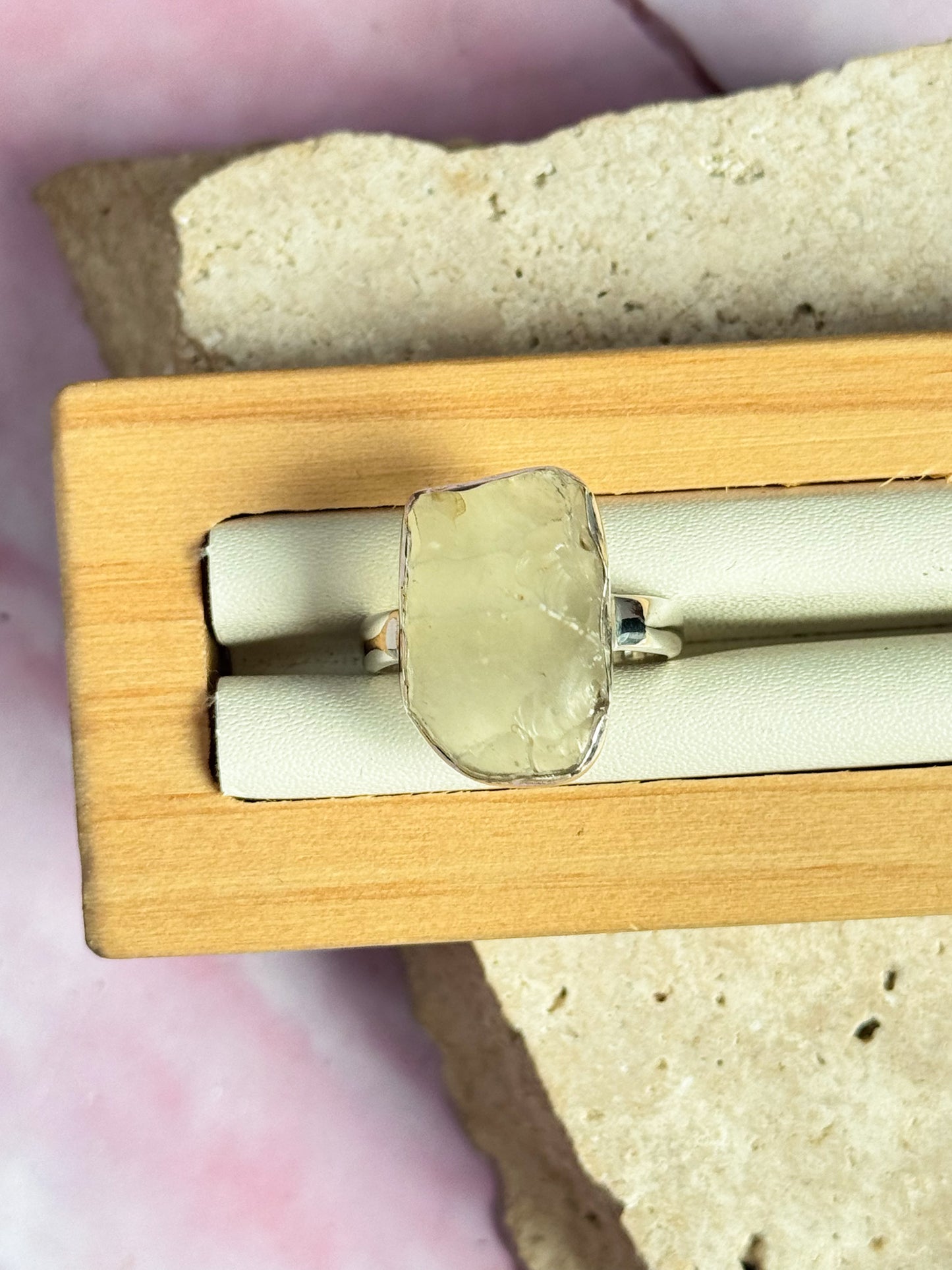 Libyan Desert Glass Rings