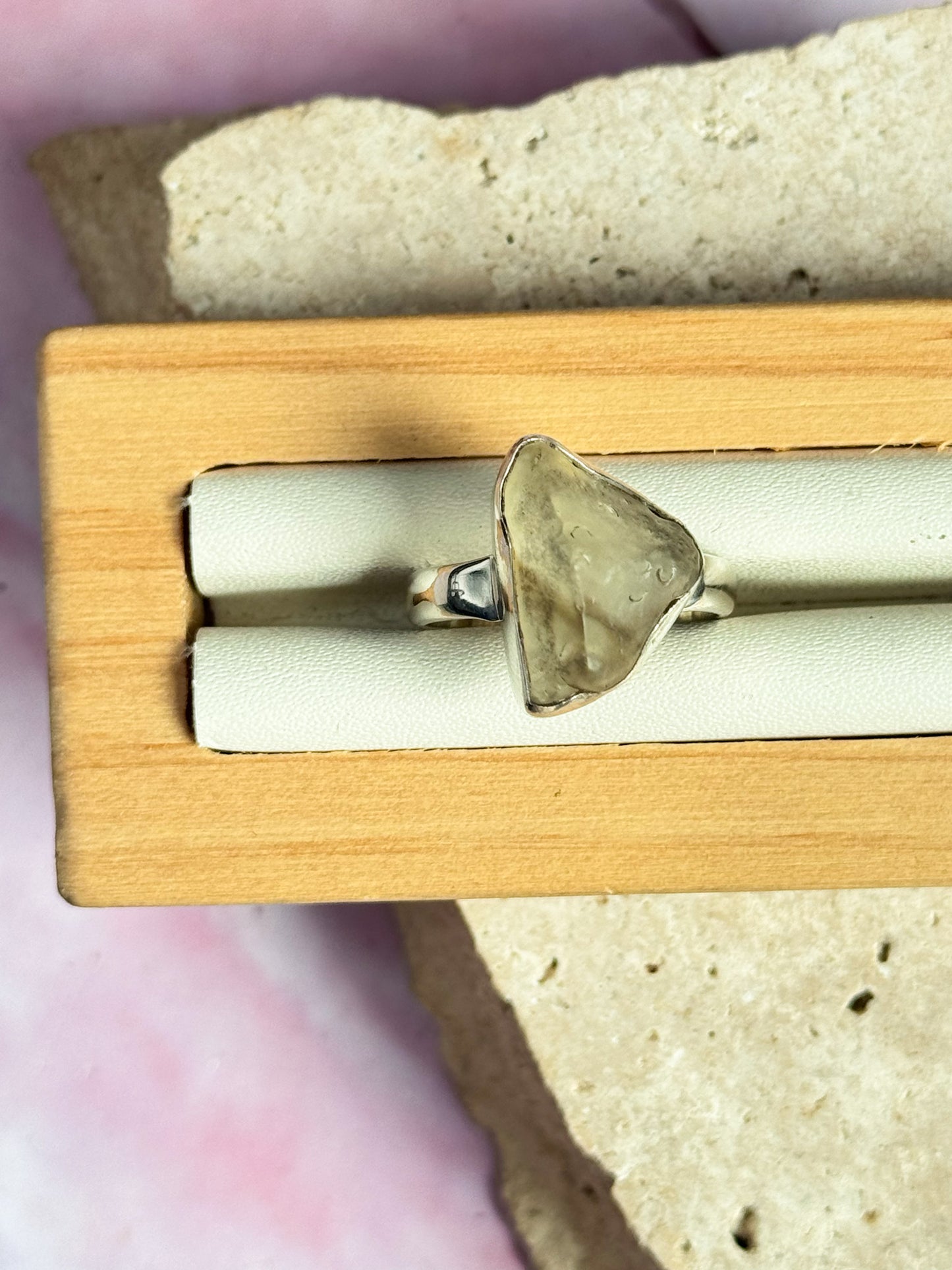 Libyan Desert Glass Rings