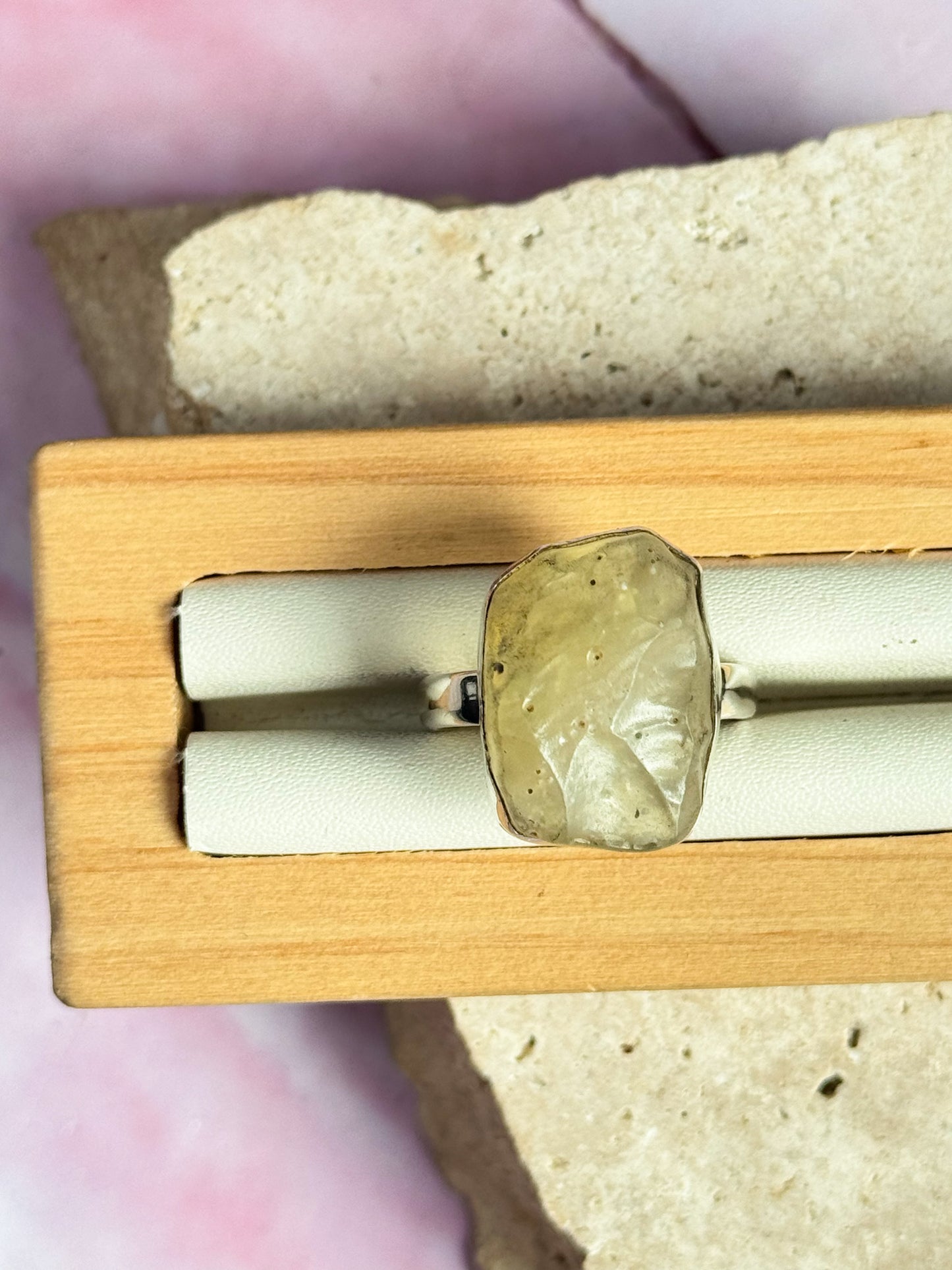 Libyan Desert Glass Rings
