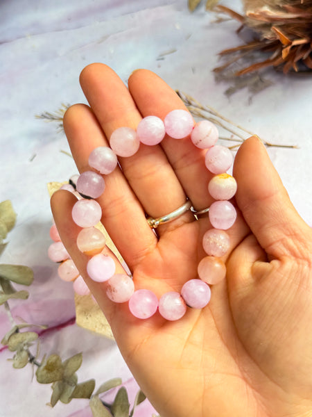 Pink Aragonite Bracelets