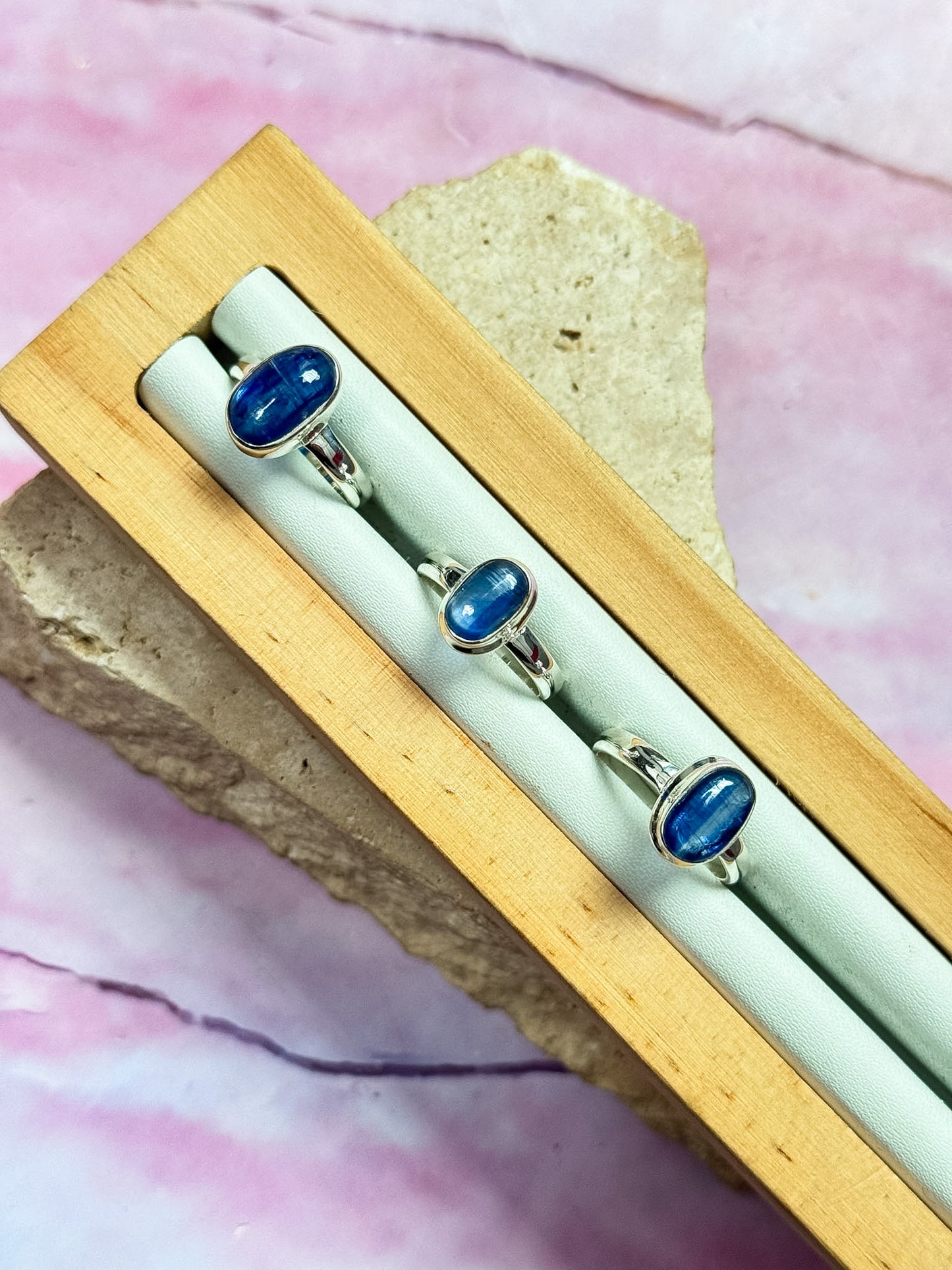 Kyanite Rings
