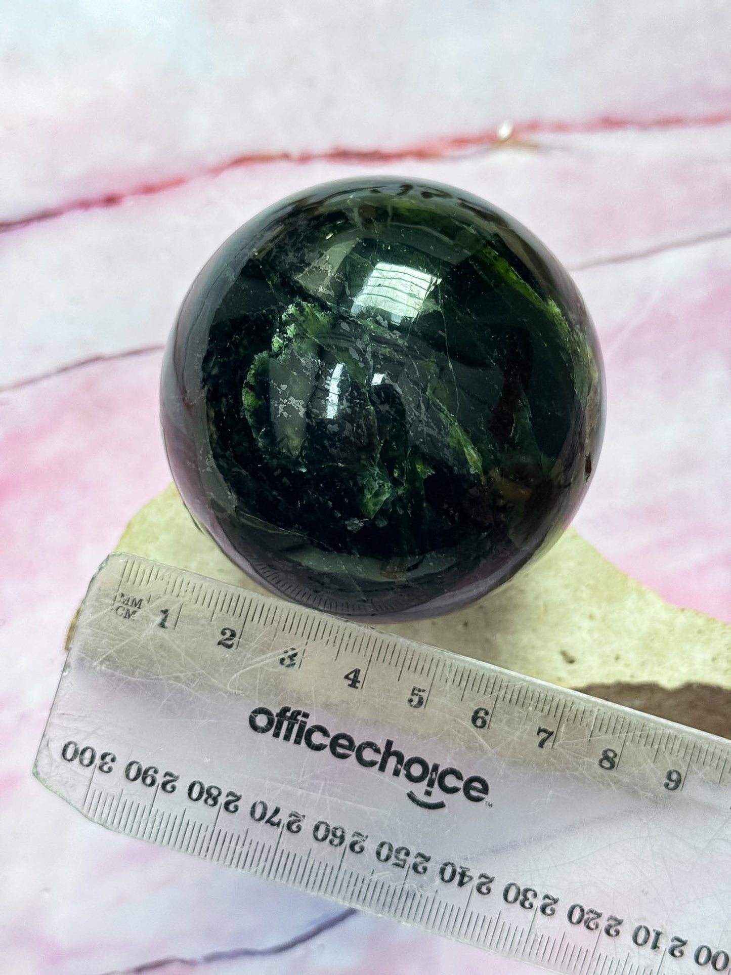 Nephrite Jade Sphere