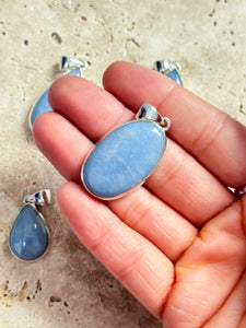 Angelite Pendants