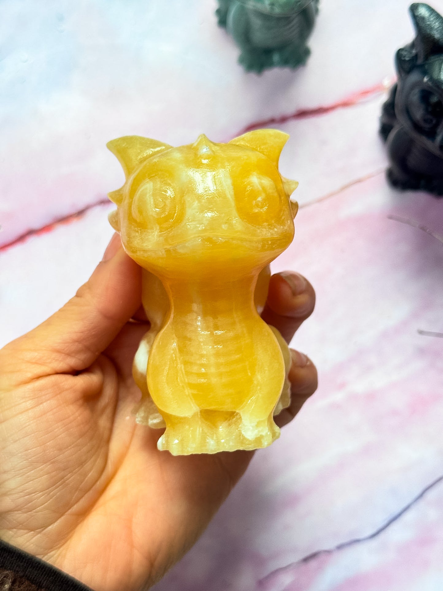 Spyro Dragon Carvings