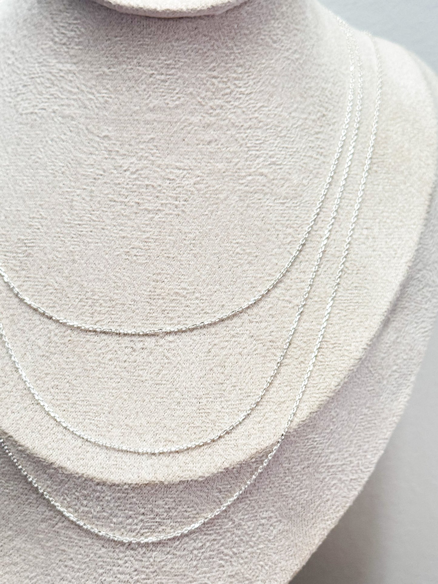 Dainty Sterling Silver Chains