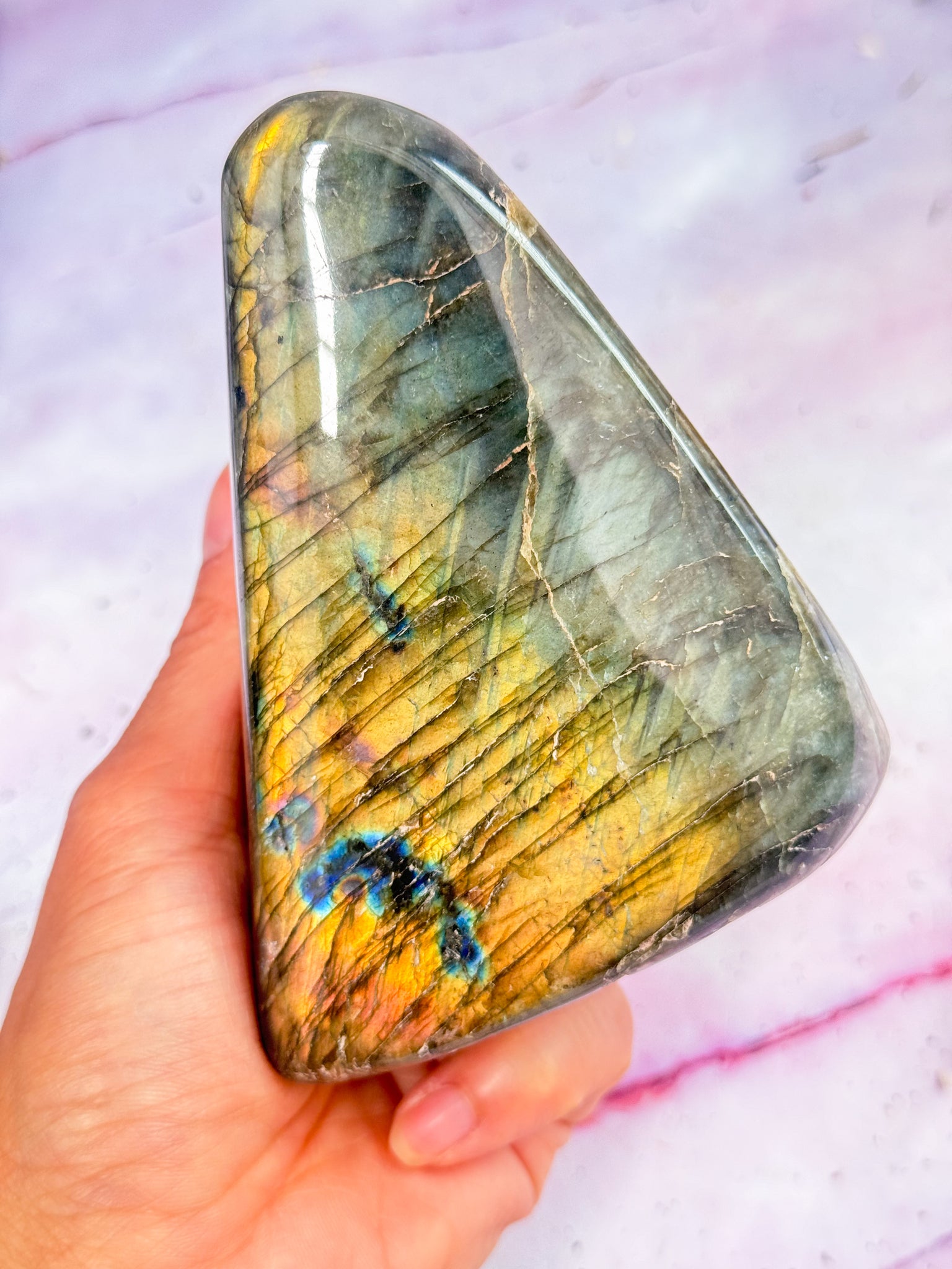 Gold Labradorite Freeform