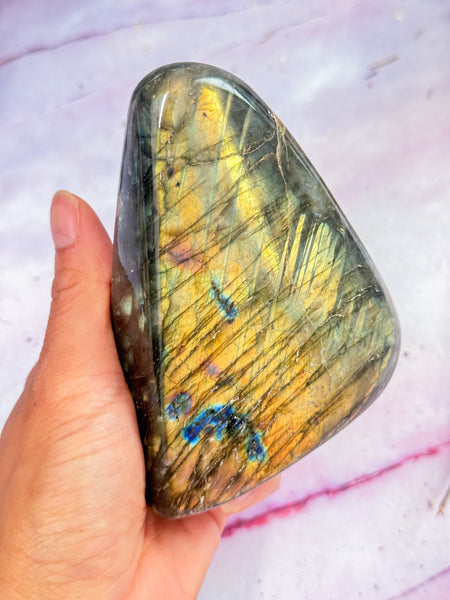 Gold Labradorite Freeform