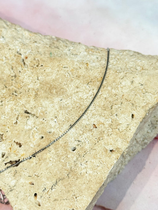 Dainty Sterling Silver Chain