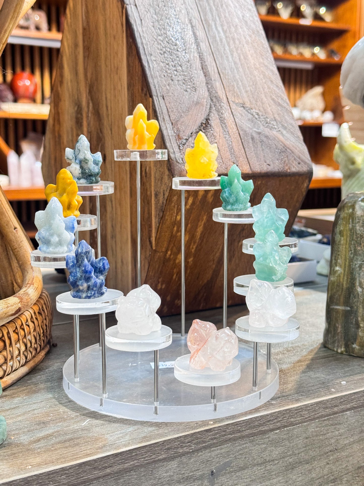 12 Piece Acrylic Stand Holder