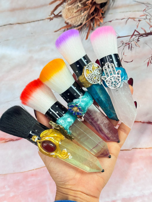 Crystal Makeup Brushes
