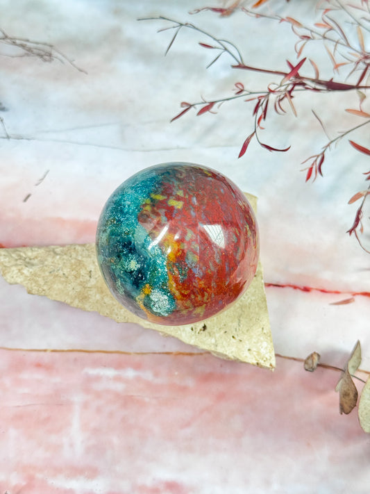 Ocean Jasper Sphere