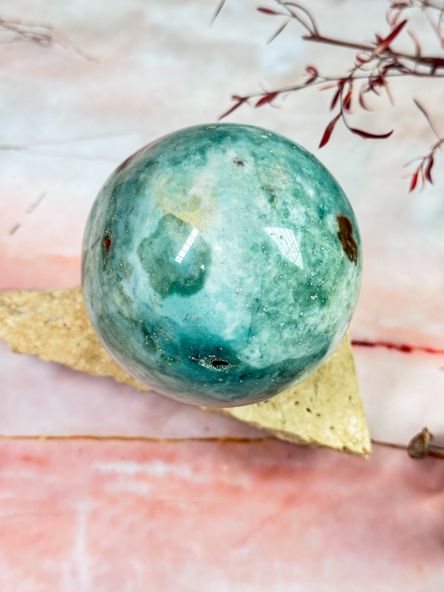 Ocean Jasper Sphere