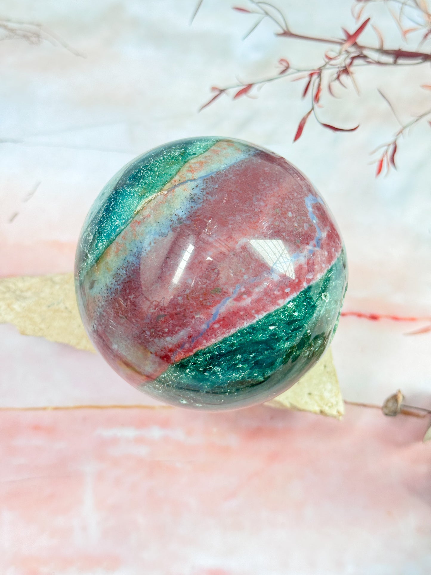 Ocean Jasper Sphere