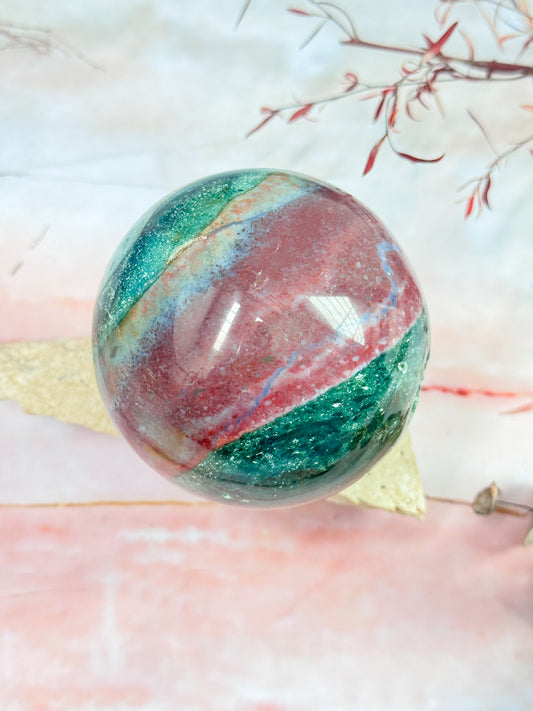 Ocean Jasper Sphere