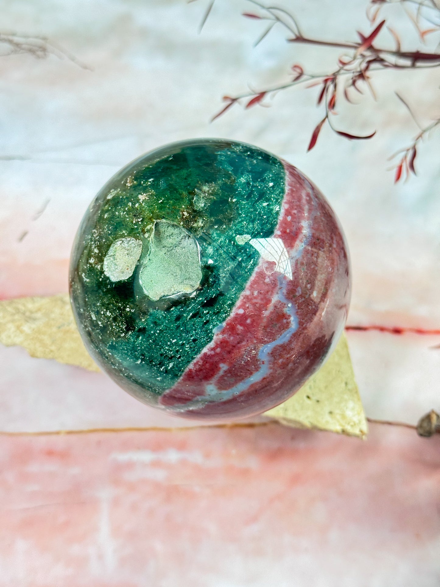Ocean Jasper Sphere