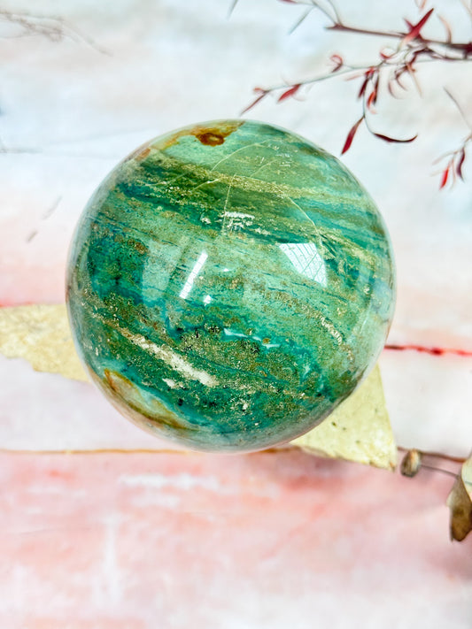 Ocean Jasper Sphere