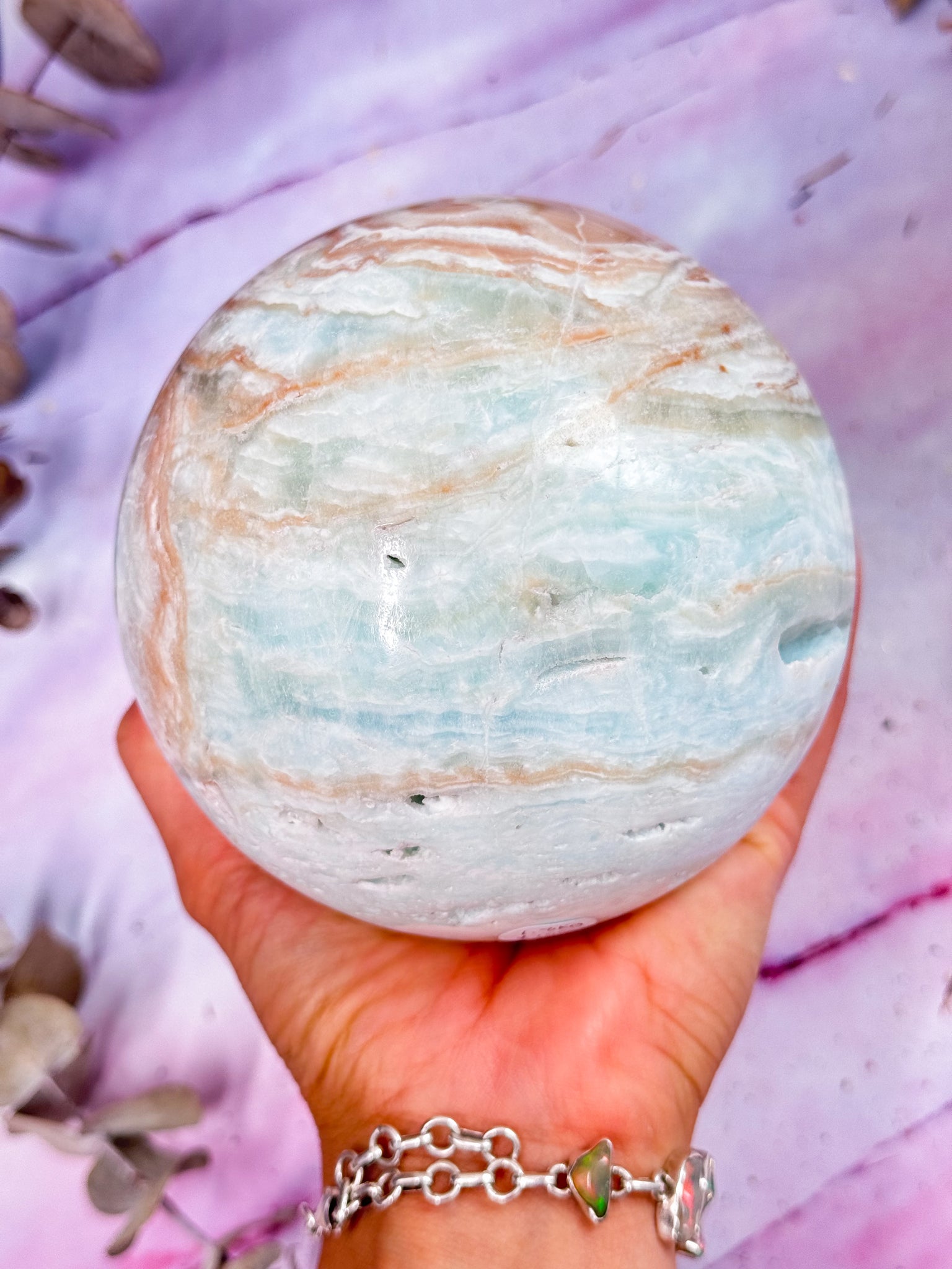 Carribean Calcite Sphere