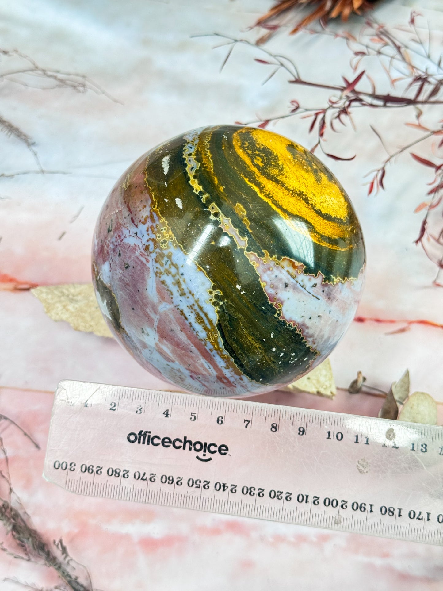 Ocean Jasper Sphere