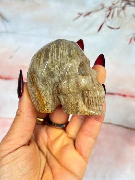 Thousand Layer Garden Quartz Skulls