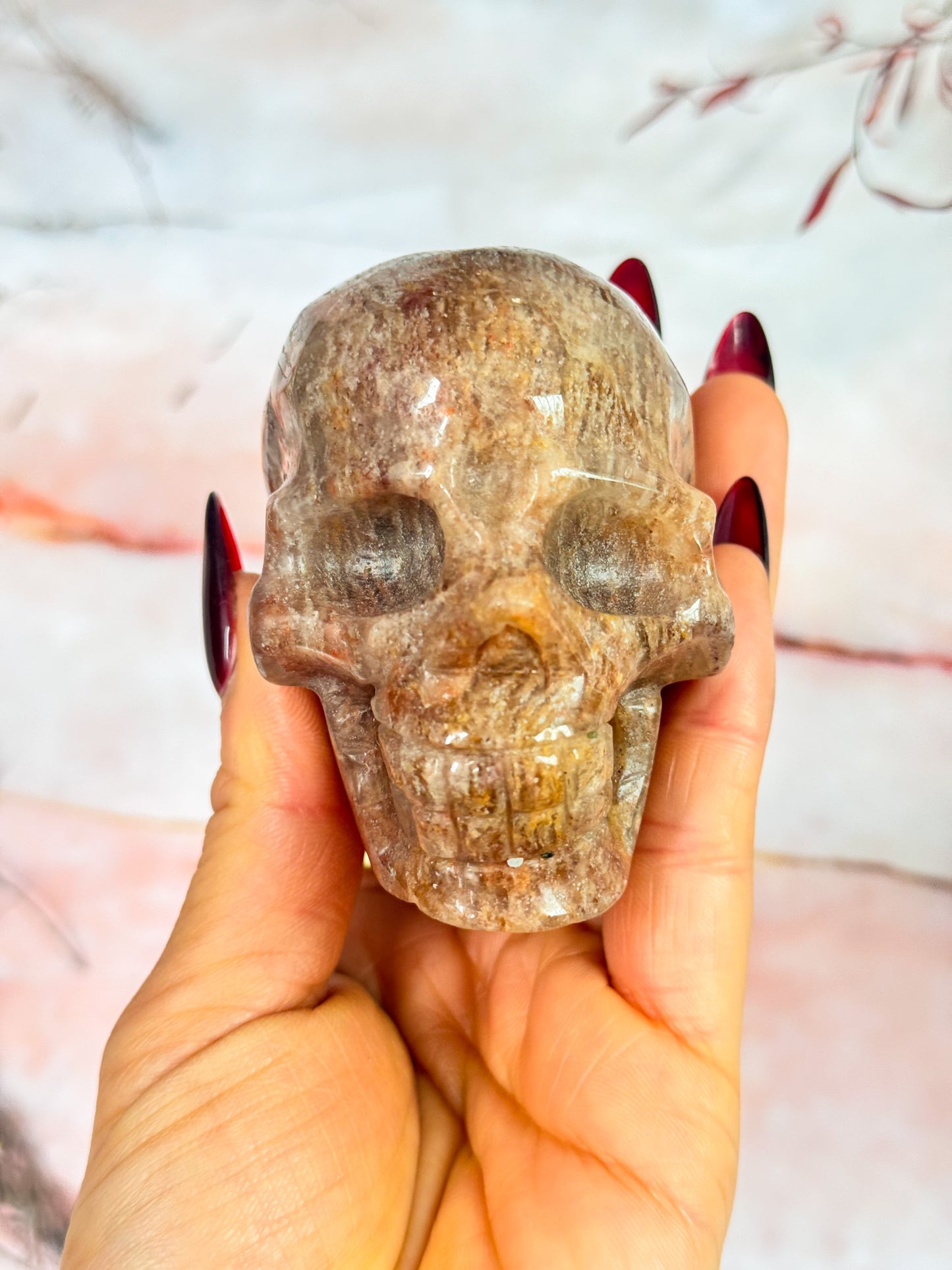 Thousand Layer Garden Quartz Skulls